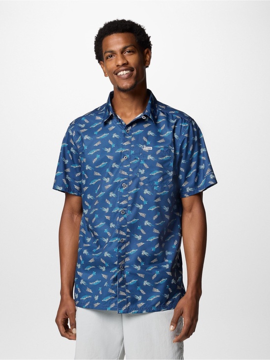 Columbia Other - NWT Columbia Men’s Blue PFG Super Slack Tide Camp Shirt
